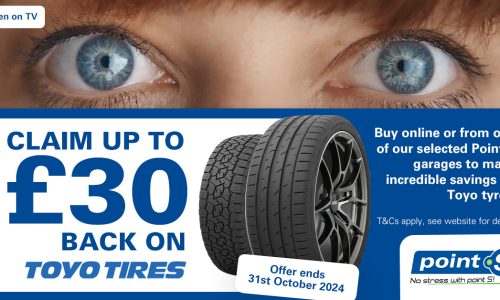 TOYO TYRES CLAIM BACK UP TO £30 AS SEEN