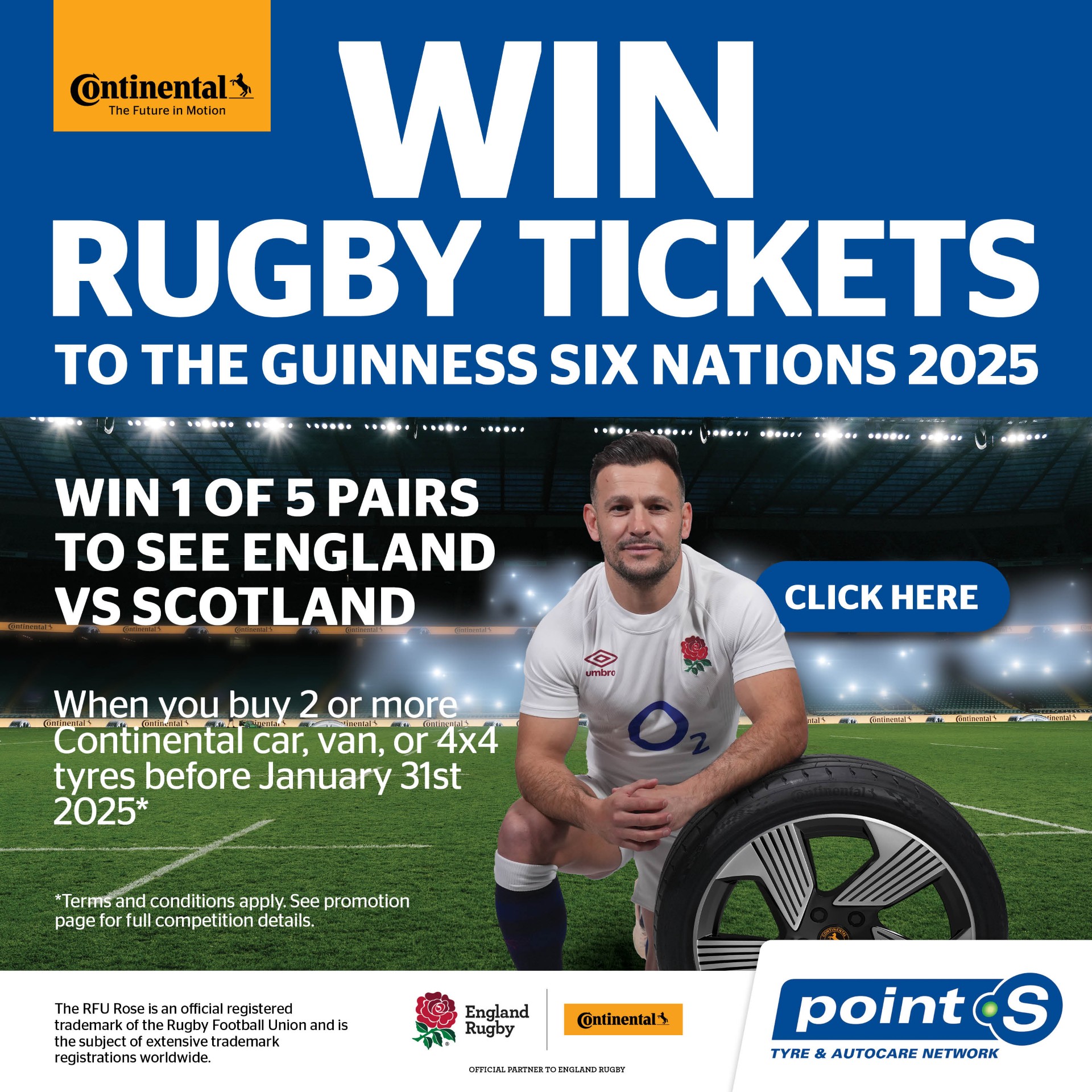 Win tickets to the Guinness Six Nations 